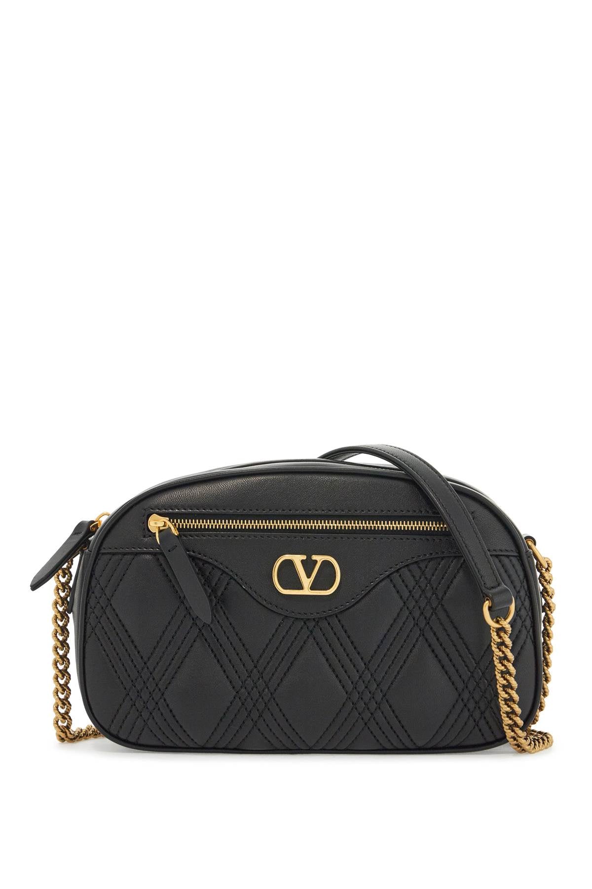 quilted shoulder bag with