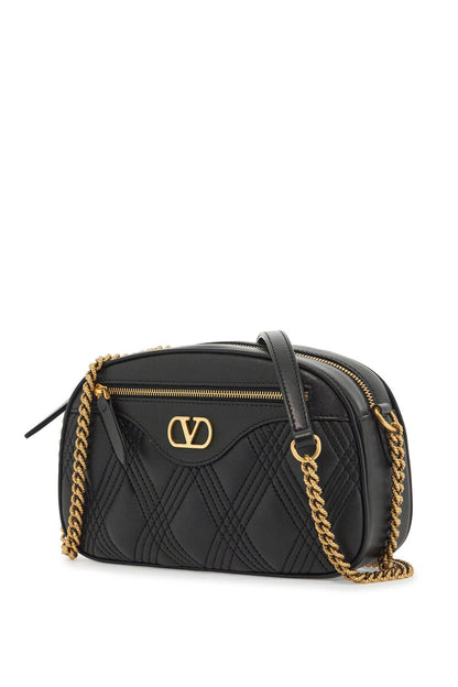 quilted shoulder bag with