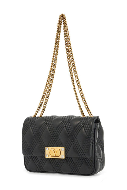 quilted shoulder bag with