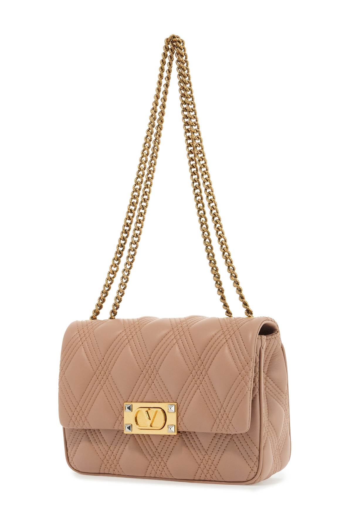 quilted shoulder bag with