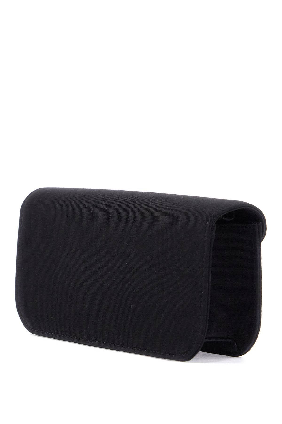 locò clutch in moire fabric