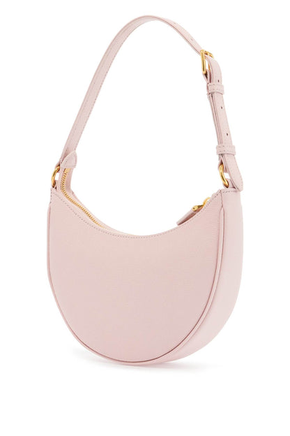 borsa hobo mini in pelle rose quartz