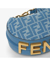 Fendigraphy FF 迷你牛仔单肩包