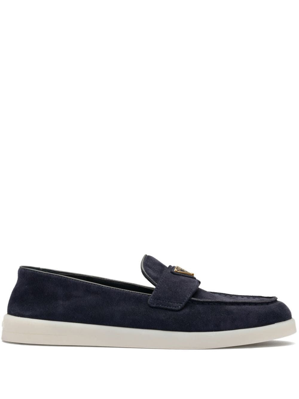 Prada Suede Leather Loafers