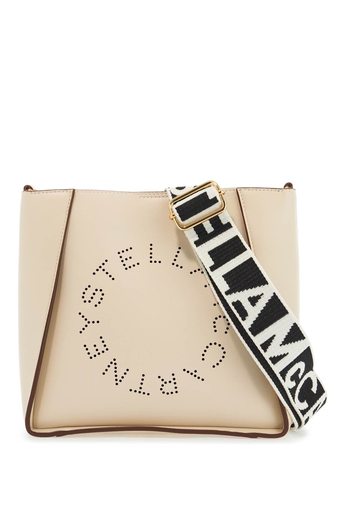 crossbody bag with perforated stella logo