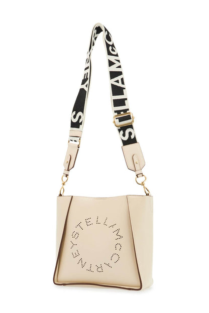 crossbody bag with perforated stella logo