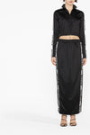 sunday capsule cropped sweatshirt in technical fabric