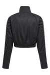 sunday capsule cropped sweatshirt in technical fabric