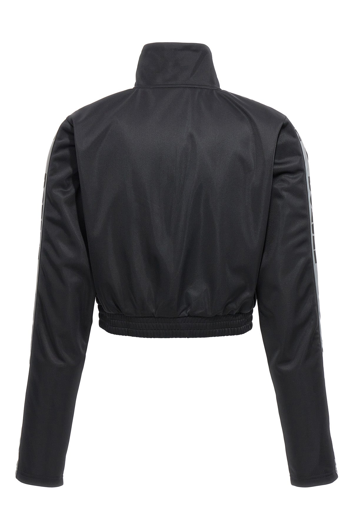 sunday capsule cropped sweatshirt in technical fabric