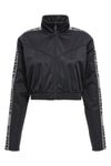 sunday capsule cropped sweatshirt in technical fabric
