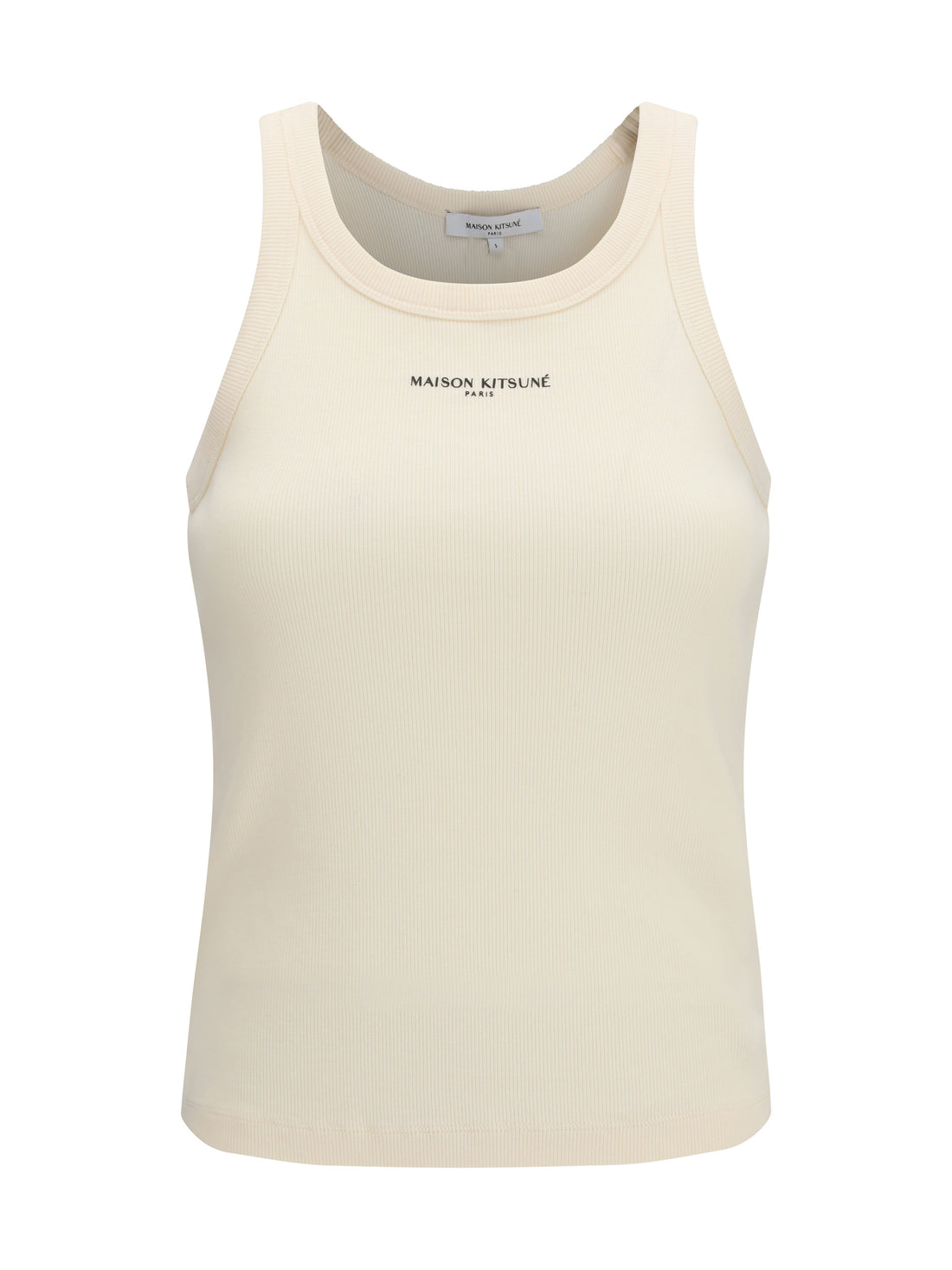 MAISON KITSUNÉ L ribbed tank top