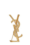 opyum brooch in metal snake texture