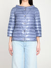 reversible short down jacket
