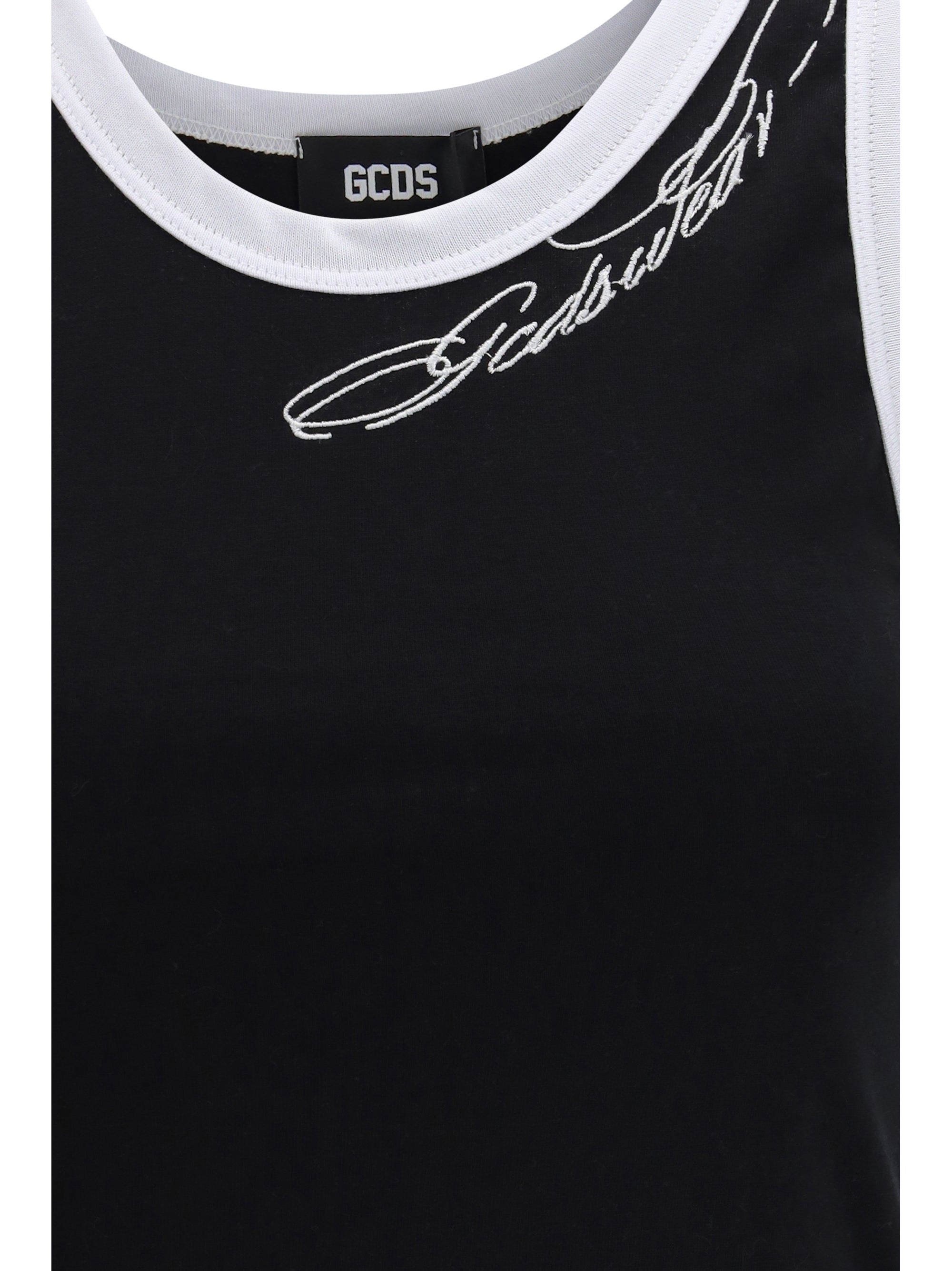 cropped sleeveless tank top