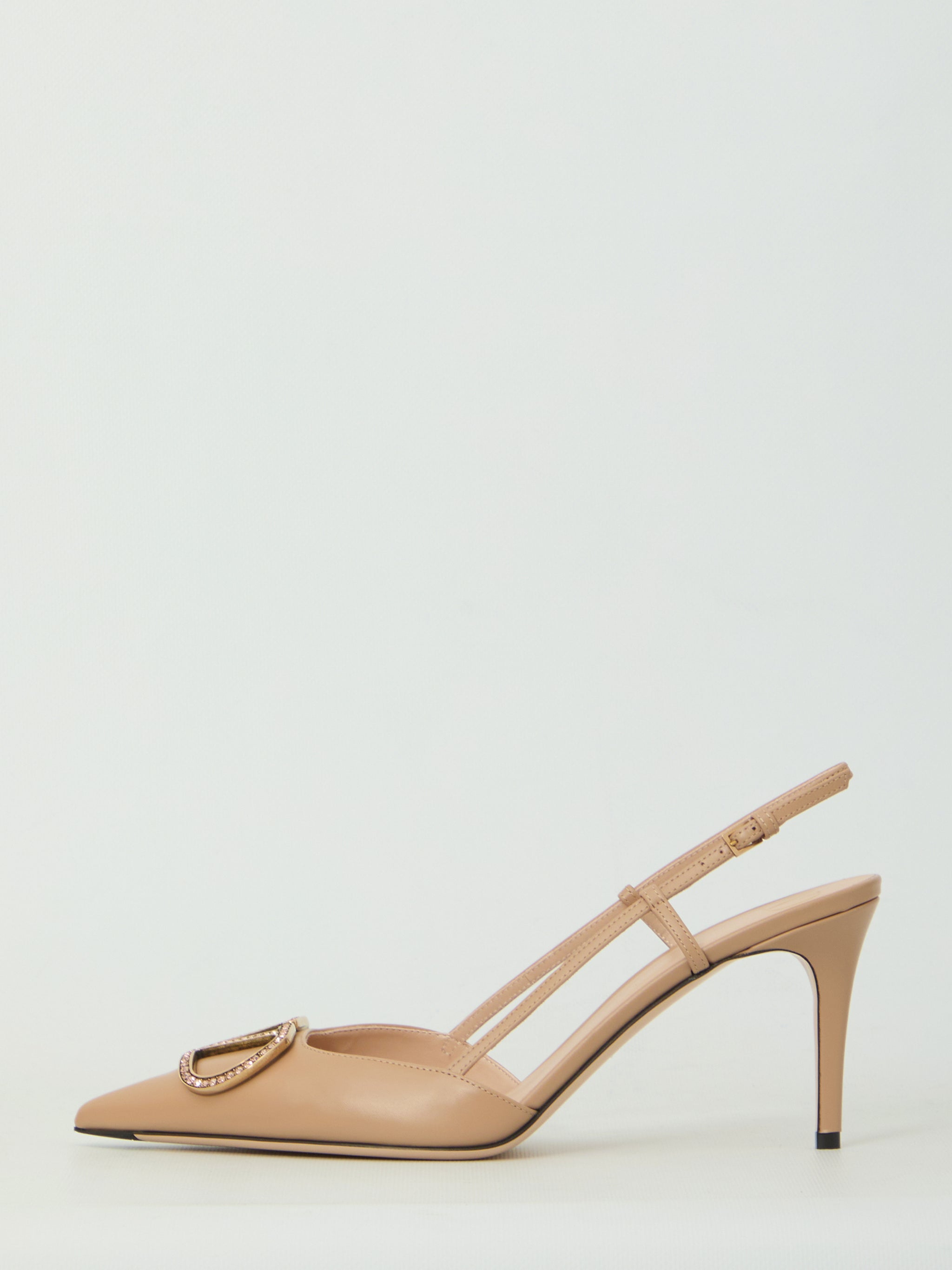 vlogo signature slingback pumps
