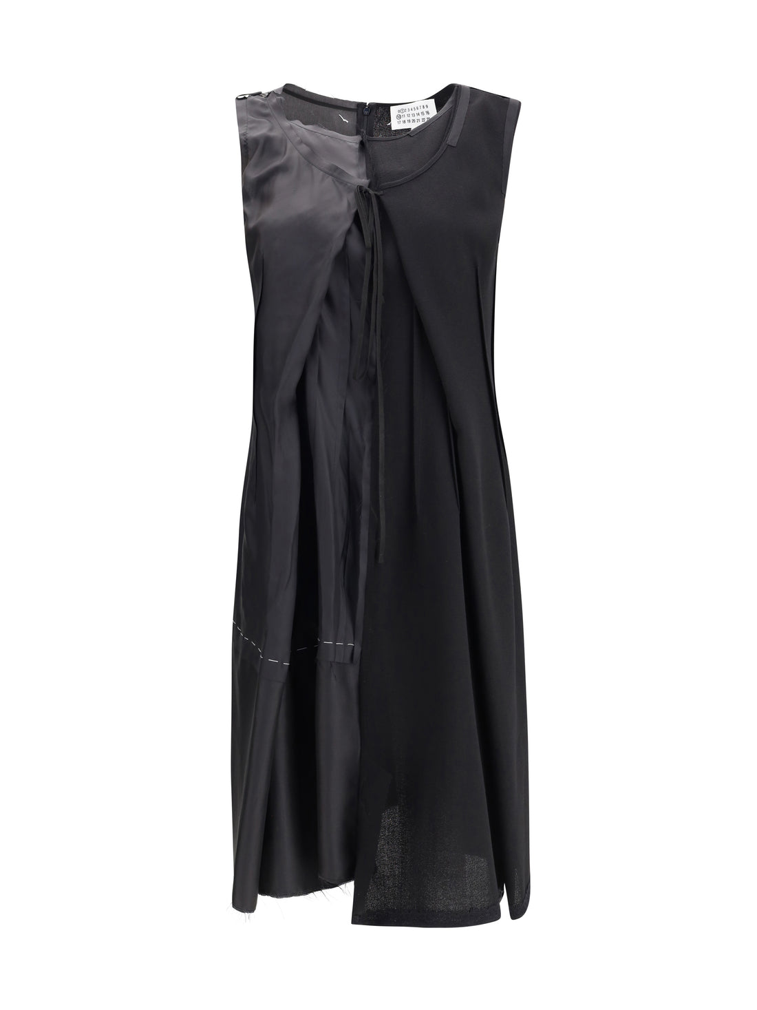 MARGIELA 42 virgin wool midi dress