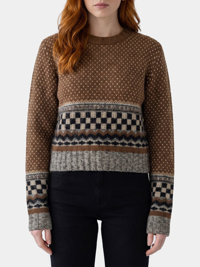 GOLDEN GOOSE M journey crewneck sweater