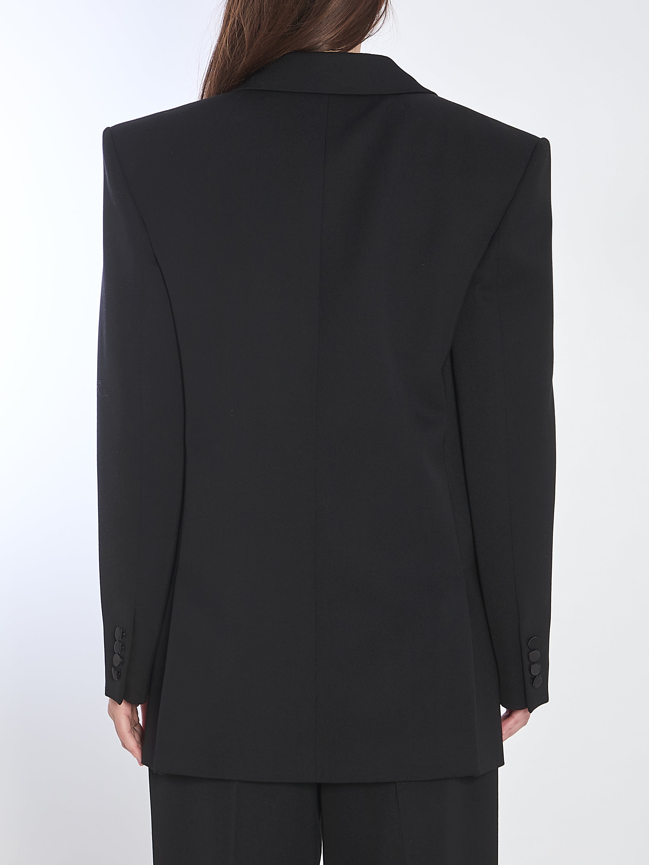 SAINT LAURENT 40 double-breasted tuxedo jacket