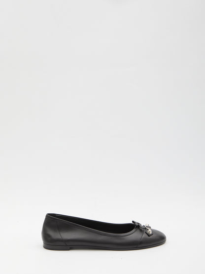 BALENCIAGA 36 city up ballet flats 