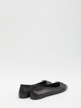BALENCIAGA 36 city up ballet flats 