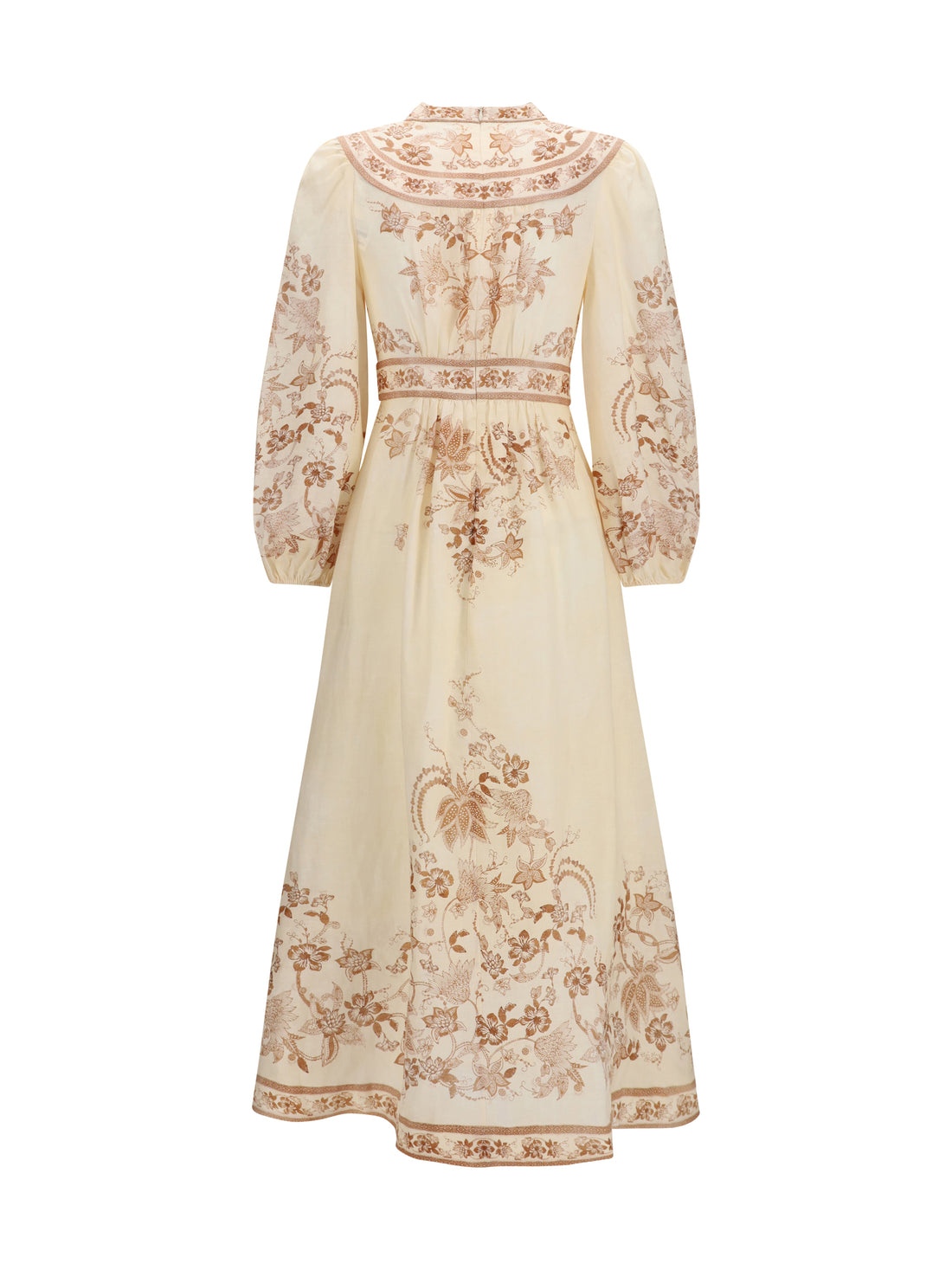 ZIMMERMANN 1 indra plunge floral dress