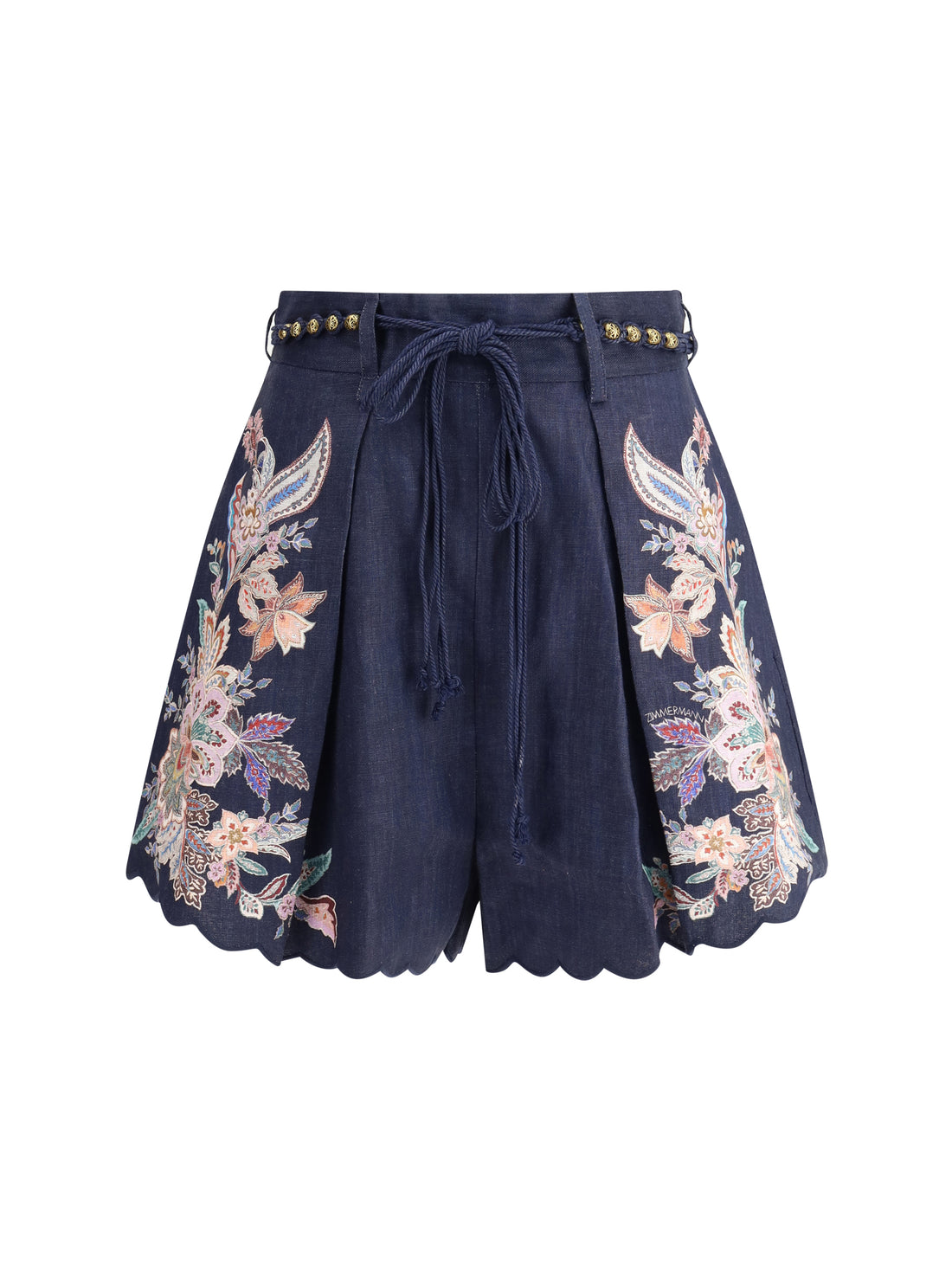 ZIMMERMANN 2 rhiannon tuck shorts