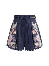 ZIMMERMANN 2 rhiannon tuck shorts