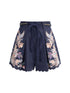 ZIMMERMANN 2 rhiannon tuck shorts