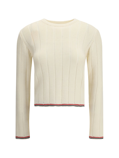 THOM BROWNE 38 ribbed sweater 