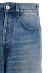 graphic denim jeans
