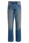graphic denim jeans