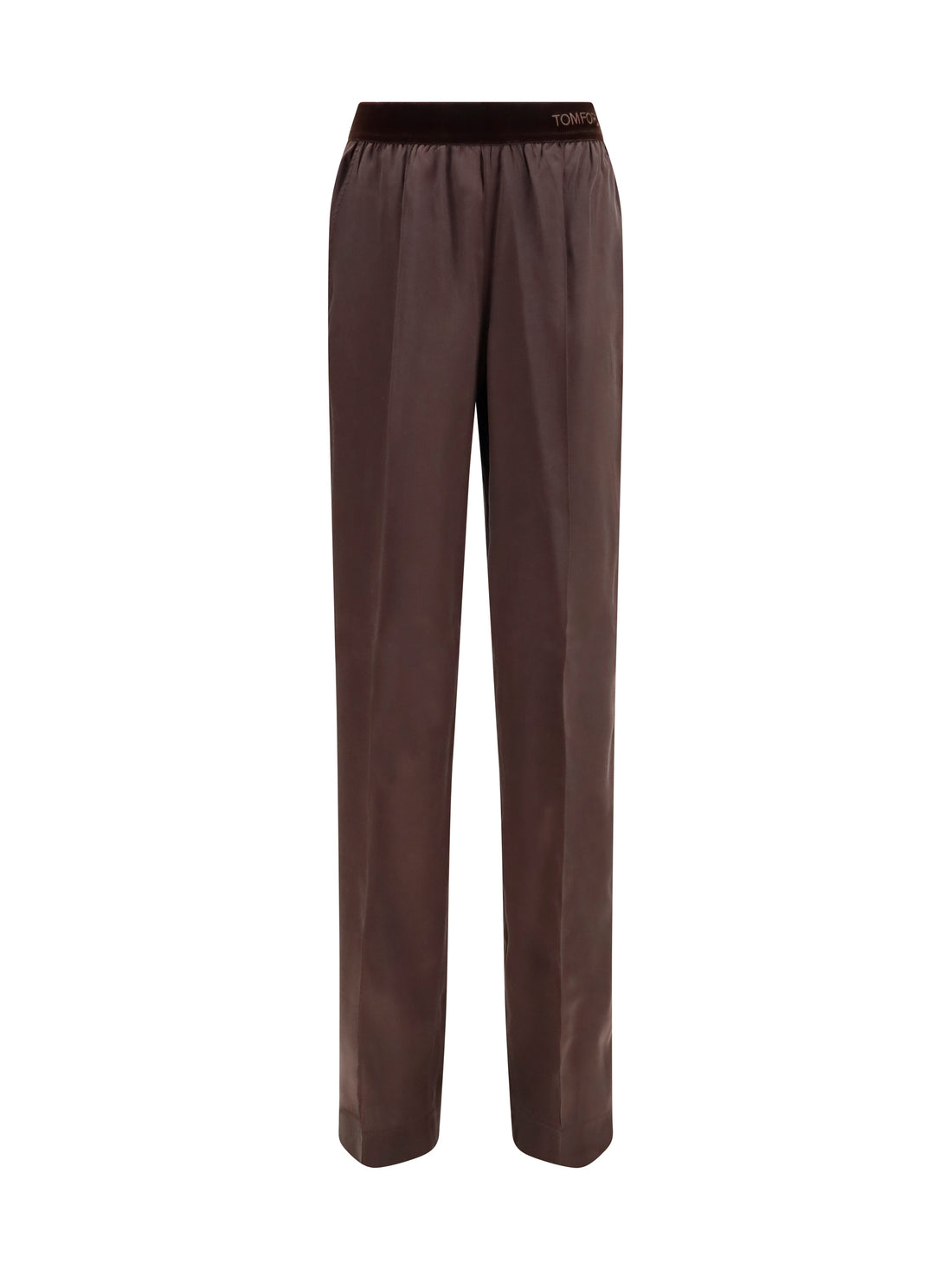 TOM FORD L stretch silk satin pants