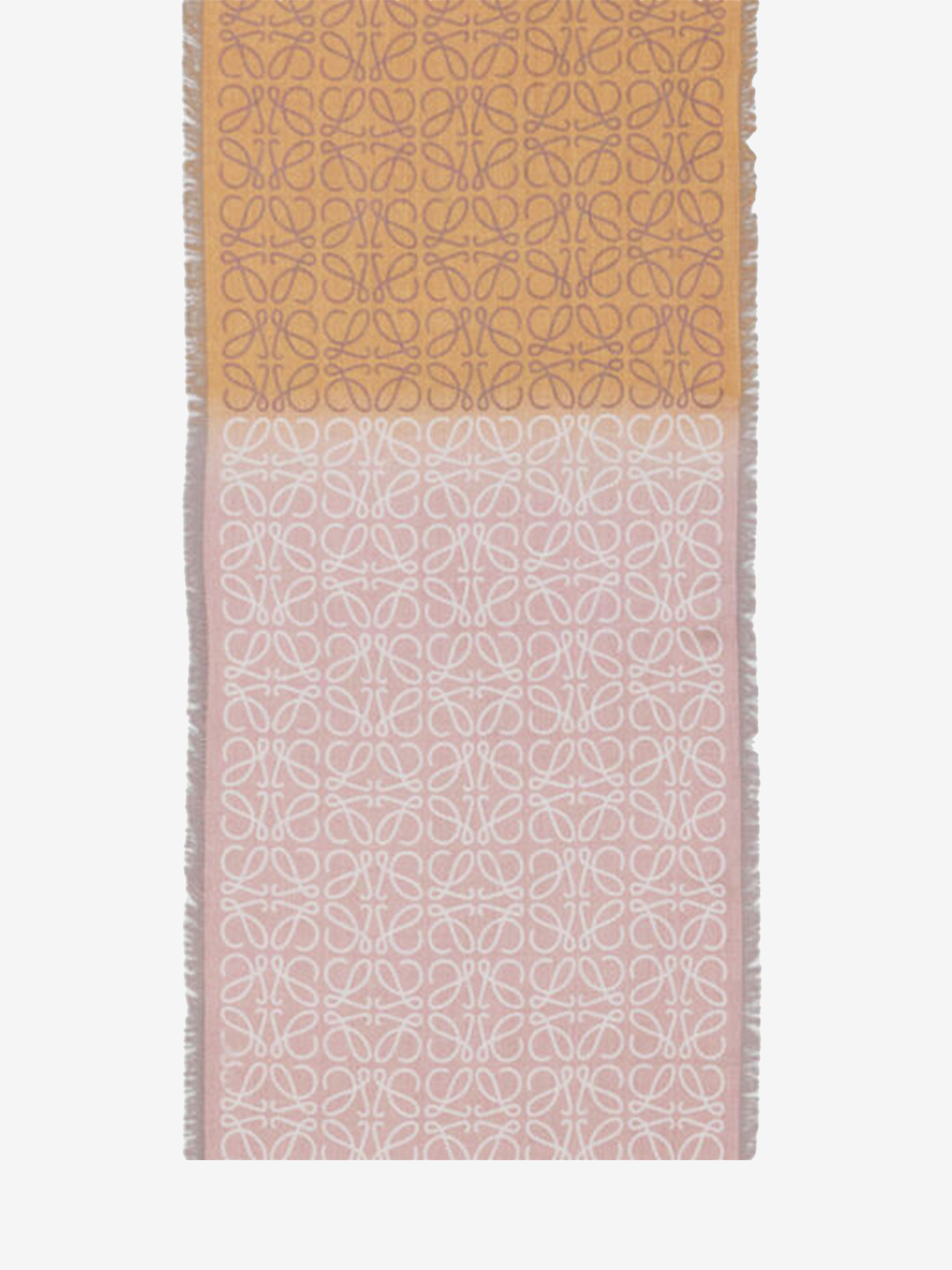 wool, silk and cashmere blend scarf