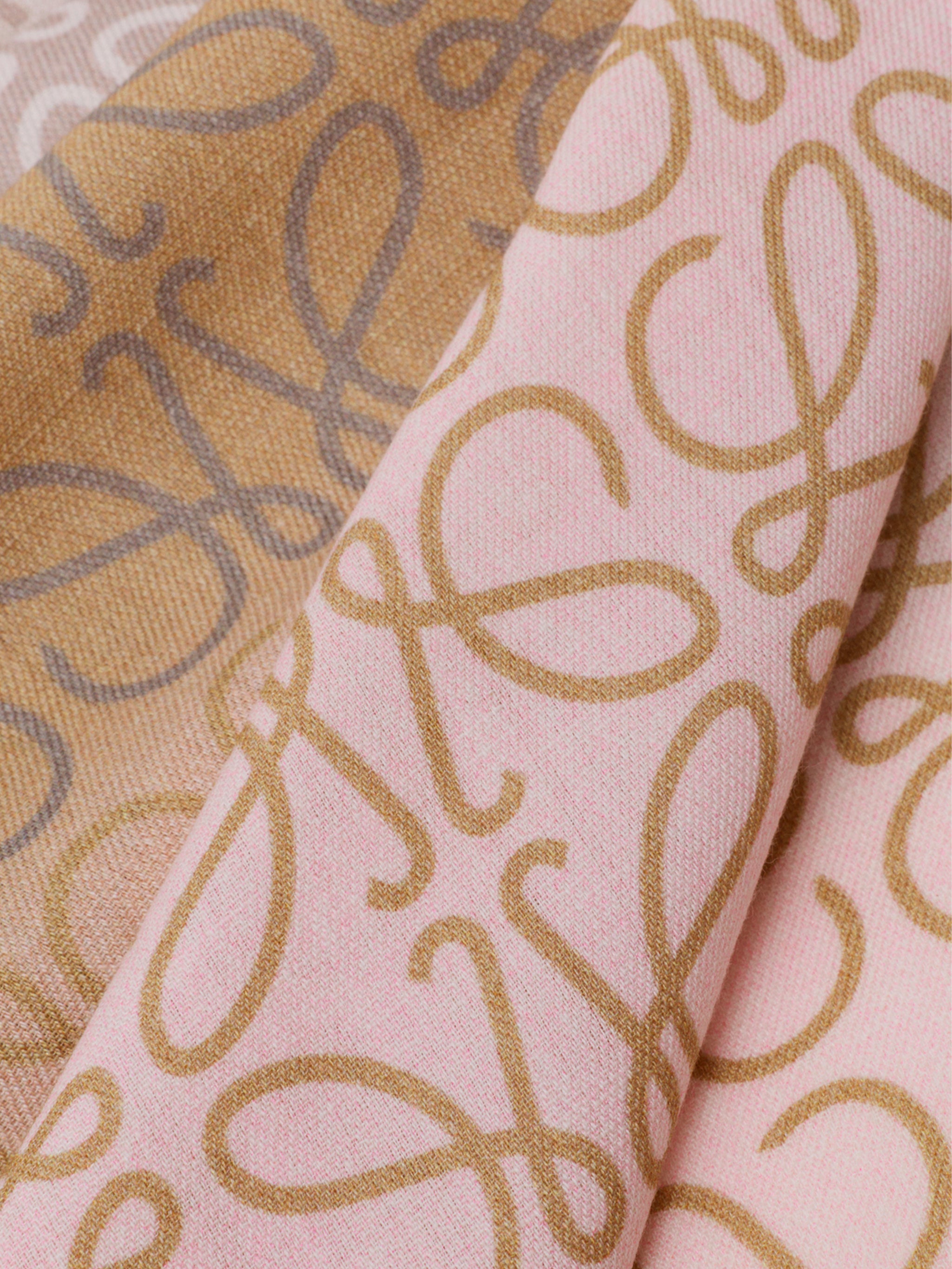wool, silk and cashmere blend scarf
