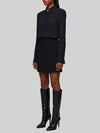 double georgette shirt dress