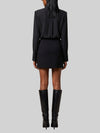 double georgette shirt dress