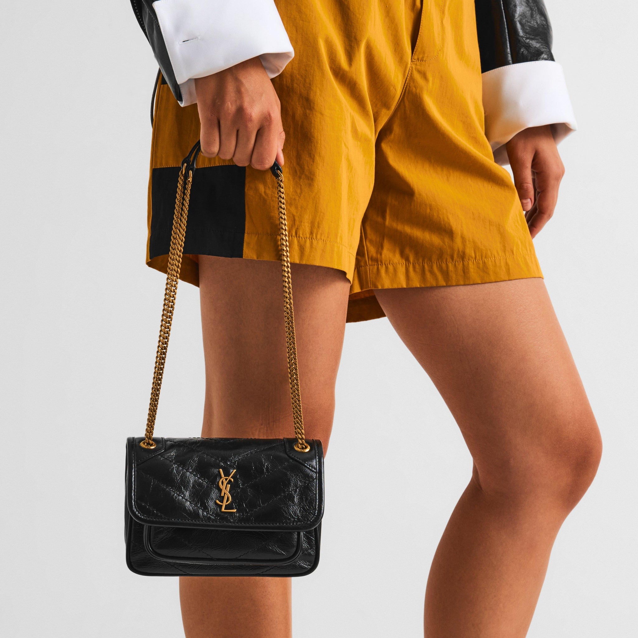 Niki Mini Vintage Leather Shoulder Bag