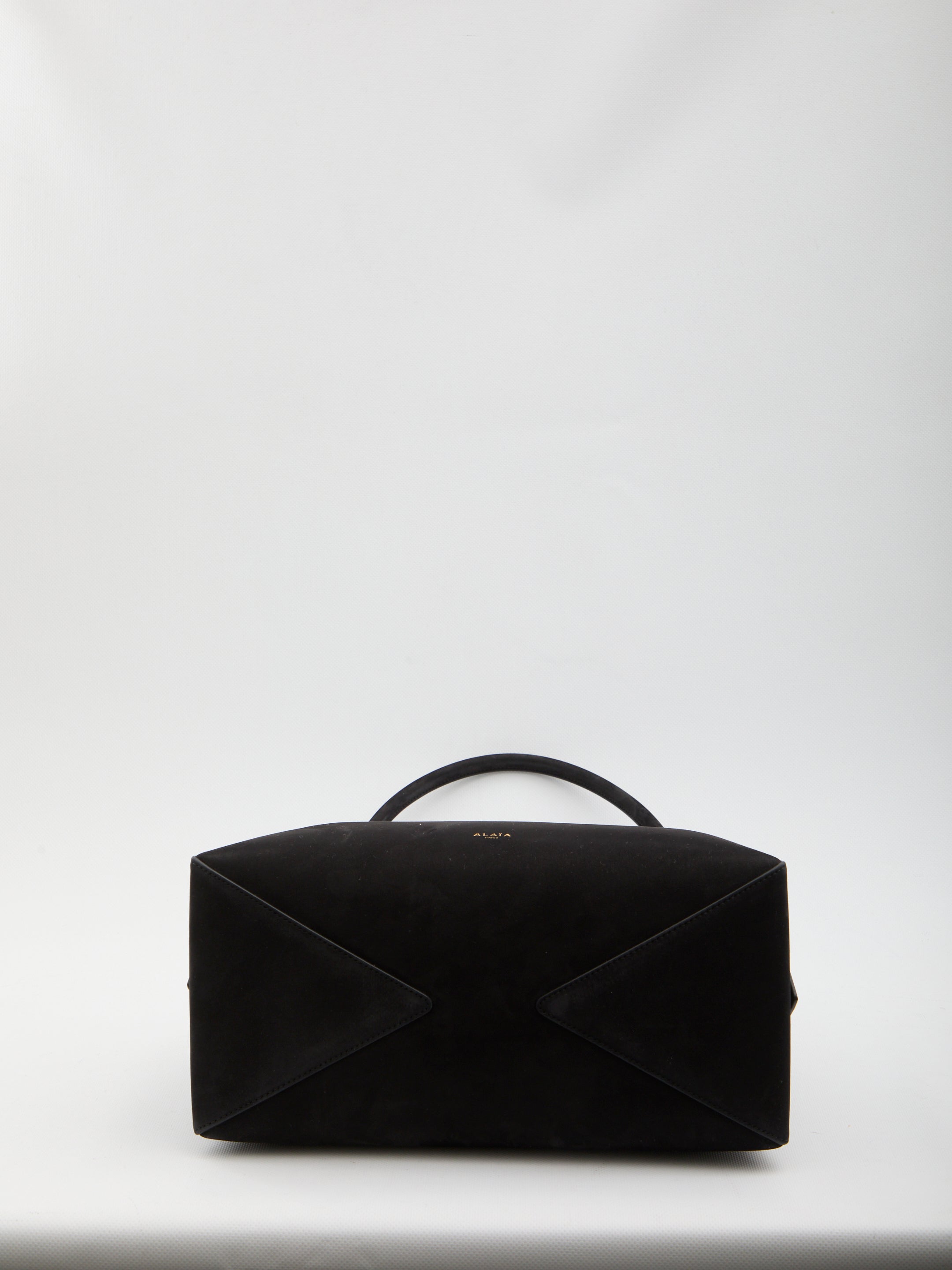 ALAIA OS le bouledogue bag in nubuck