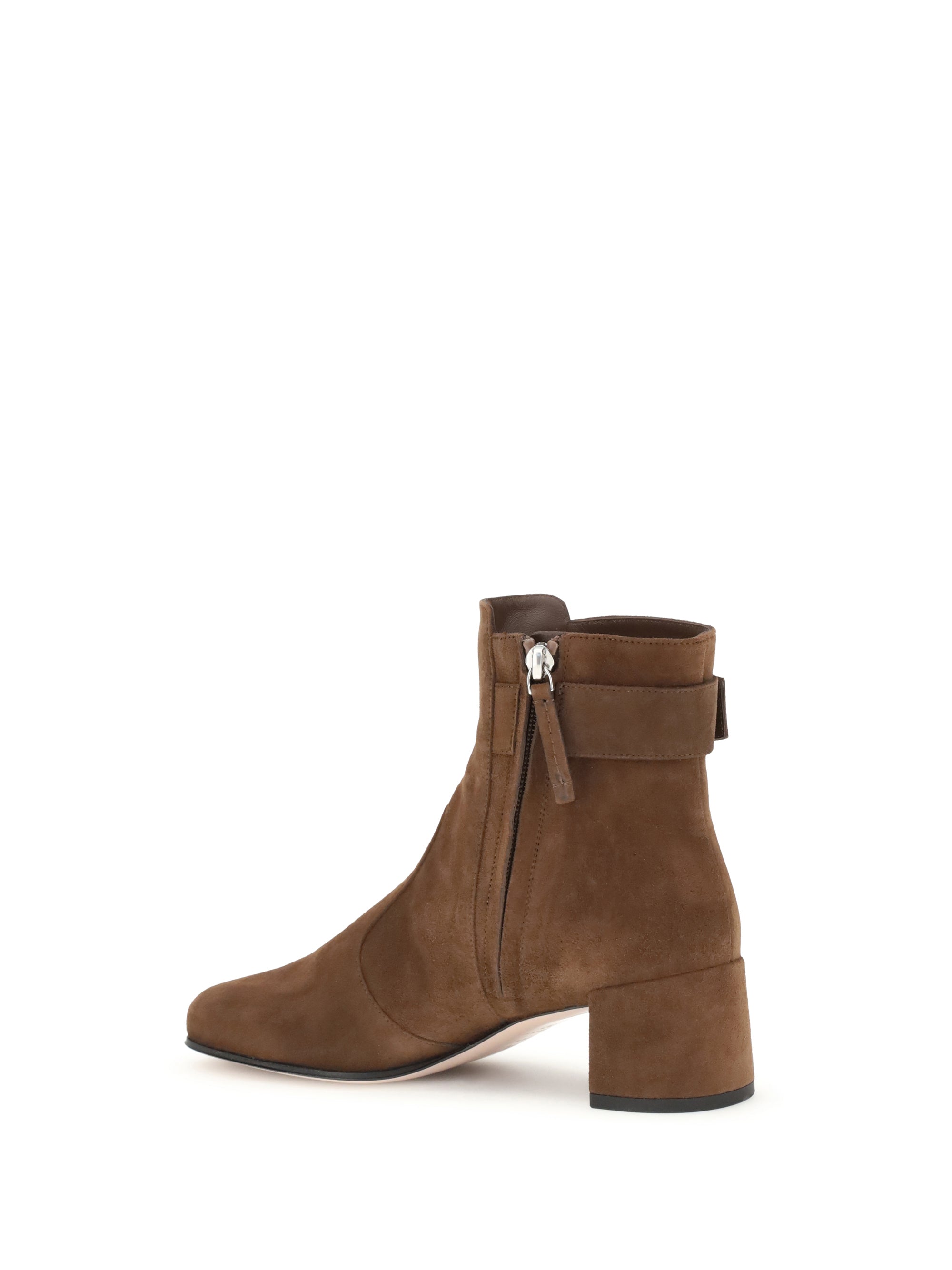 ROGER VIVIER 37 très vivier suede ankle boots