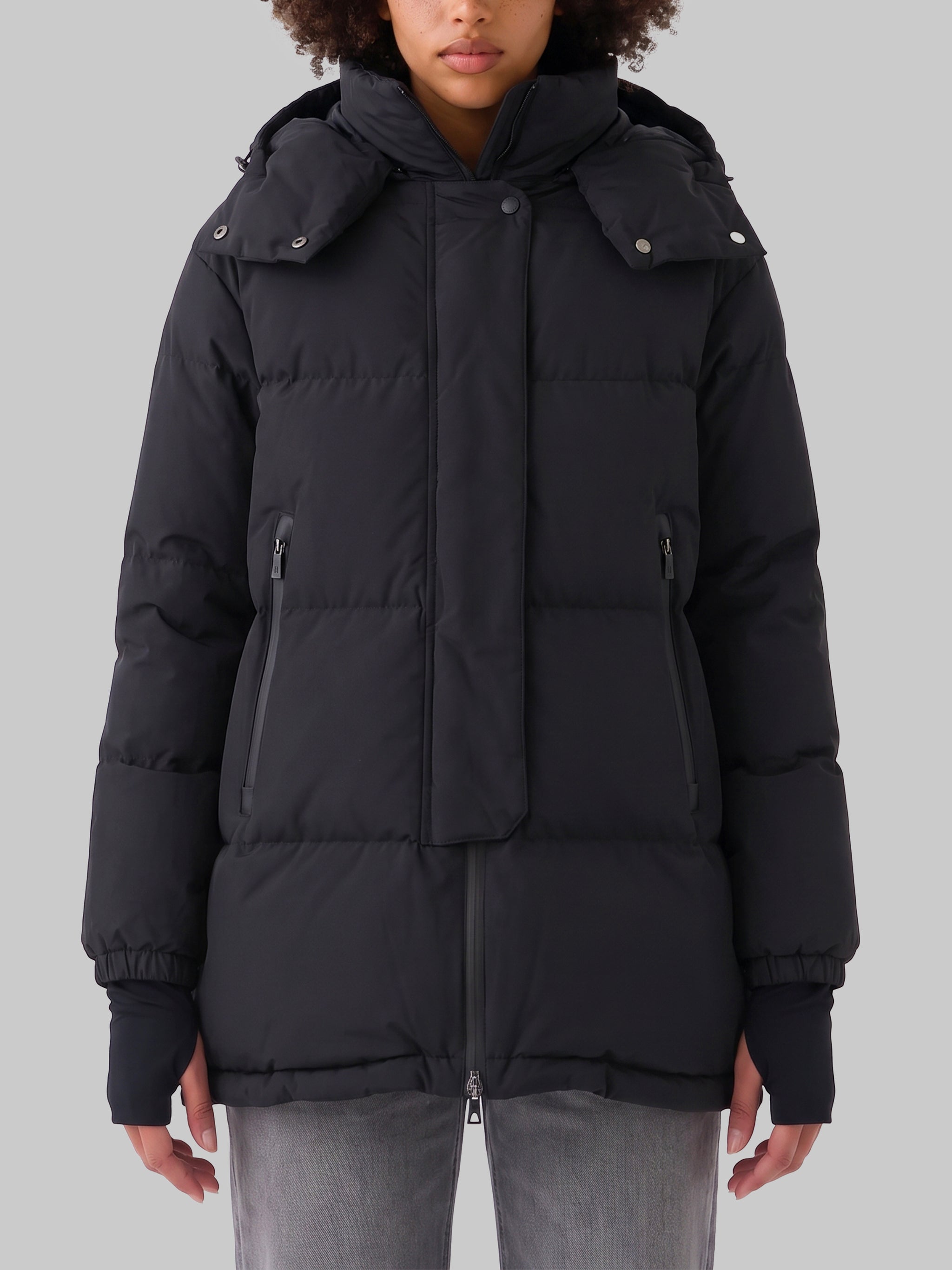 relaxed jacket in 2-layer windstopper