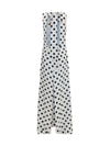 sleeveless maxi dress with back bow