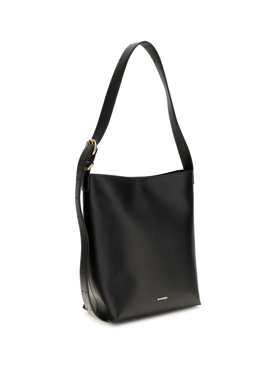 JIL SANDER OS cannolo leather shoulder bag