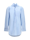 shirt with elasticated collar