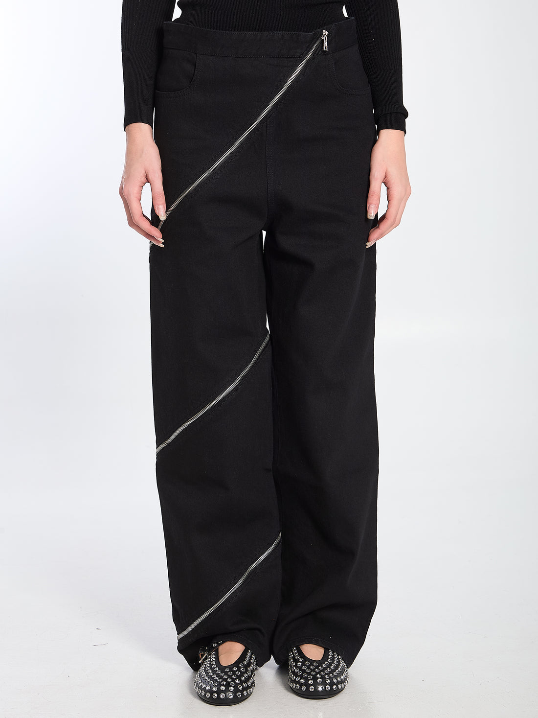 ALAIA 38 spiral jeans