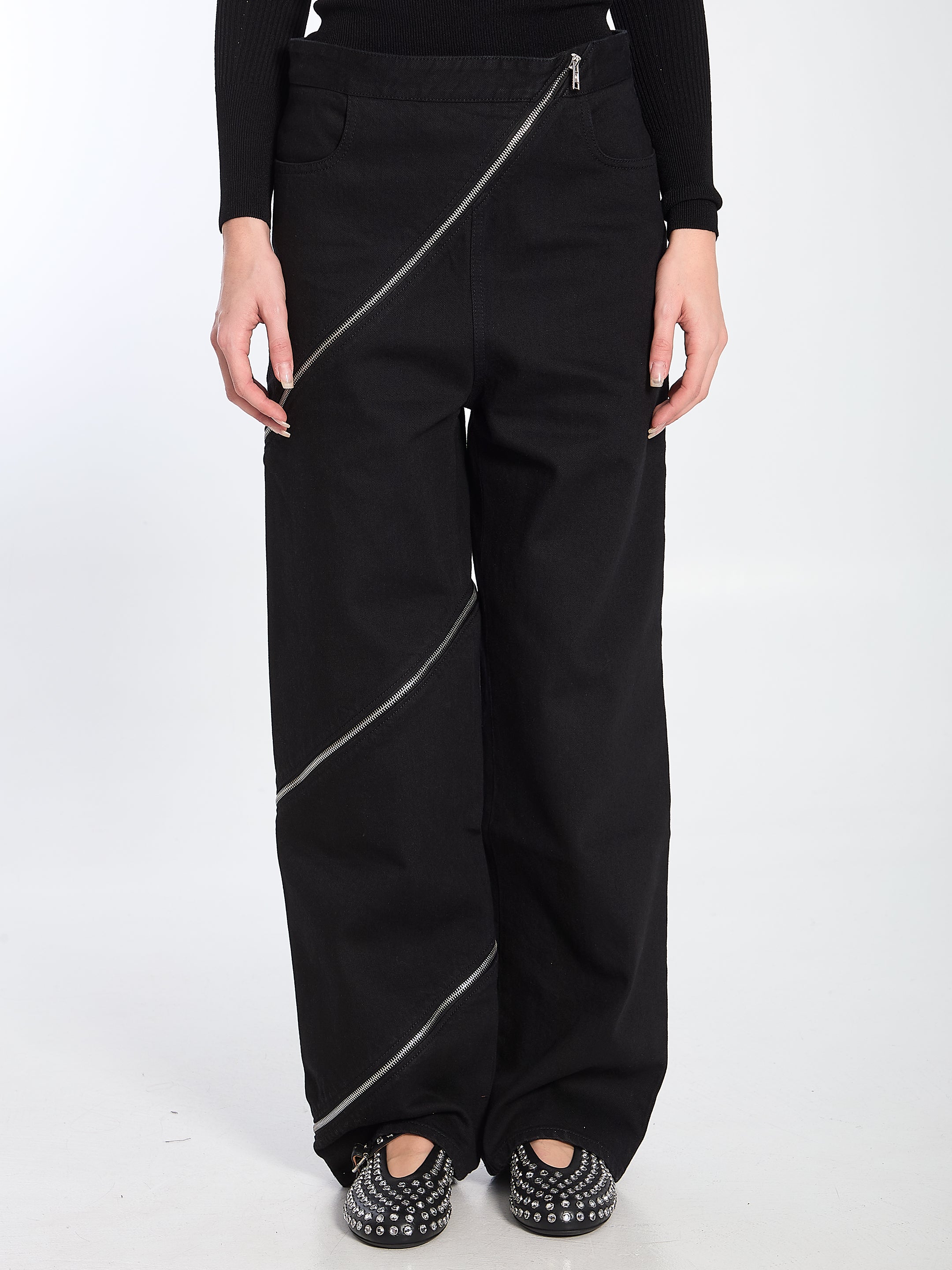 ALAIA 38 spiral jeans