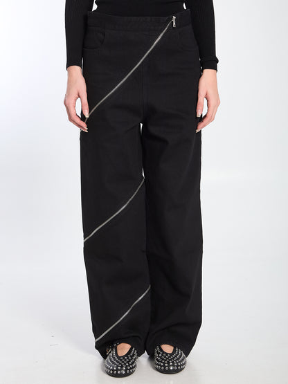 ALAIA 38 spiral jeans