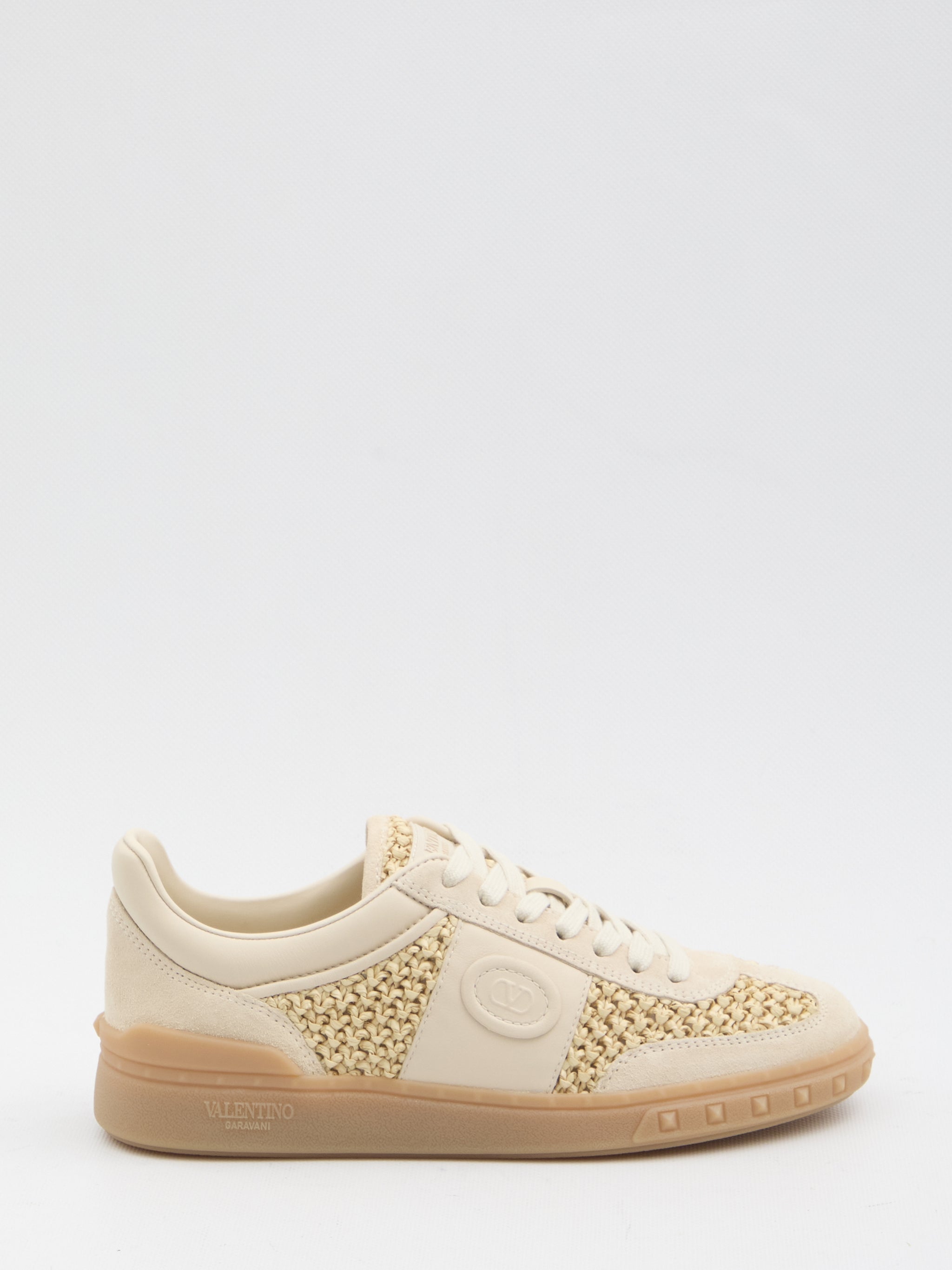 upvillage sneakers in woven raffia