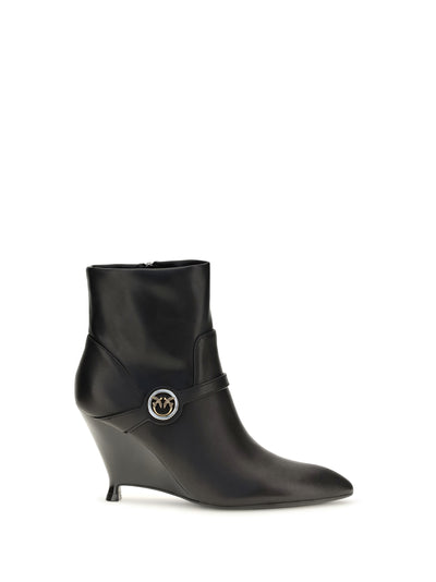 gwen leather ankle boots