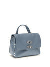 saeta baby leather postina handbag