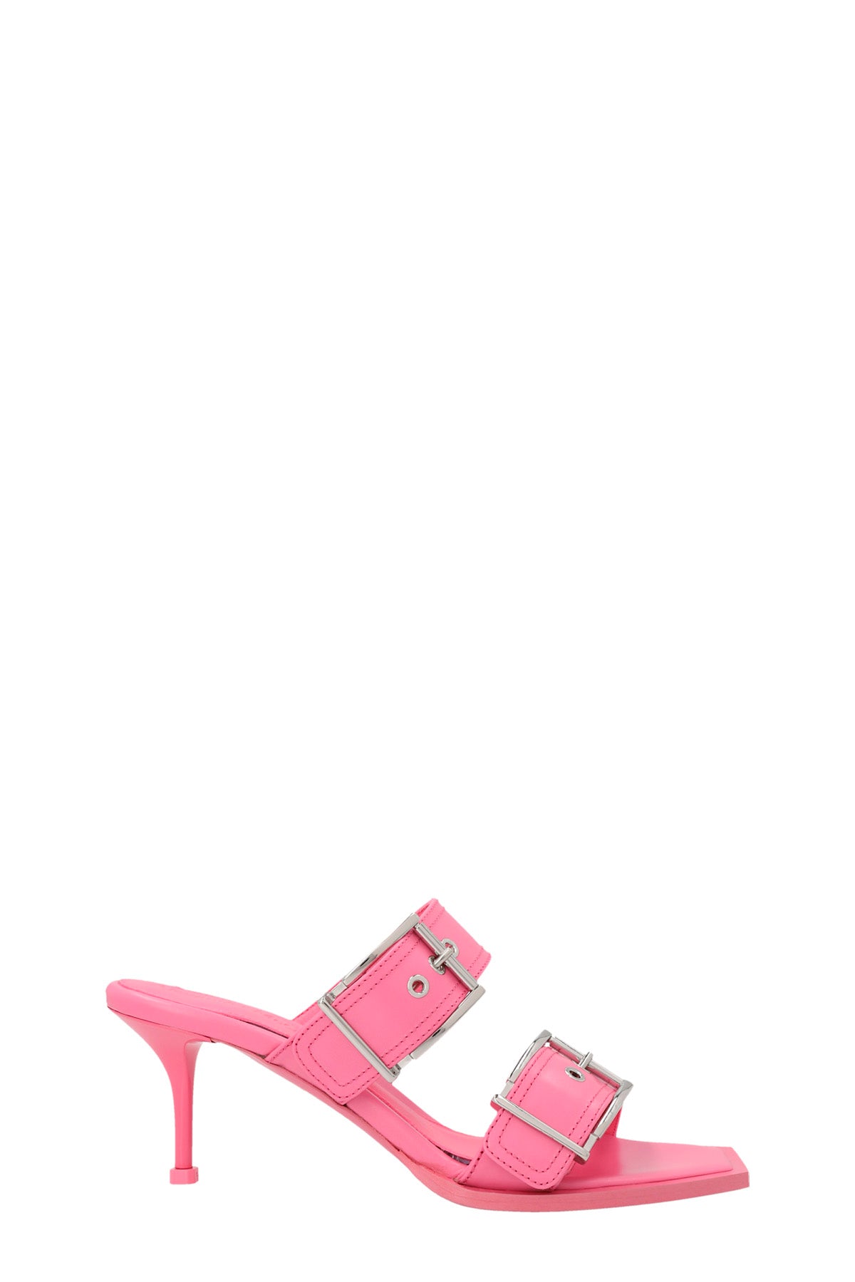 punk leather sandals